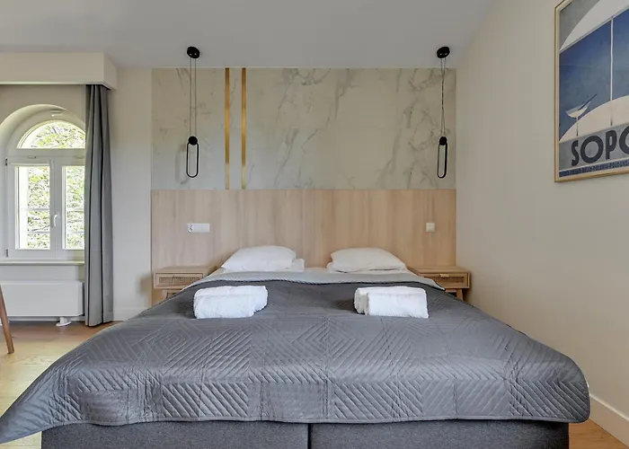 White Dune By Grand Lägenhet Sopot